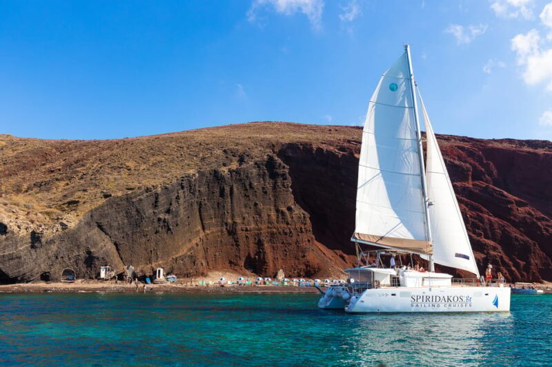 Santorini: Catamaran Cruise with Meals and Drinks - Frequently Asked Questions