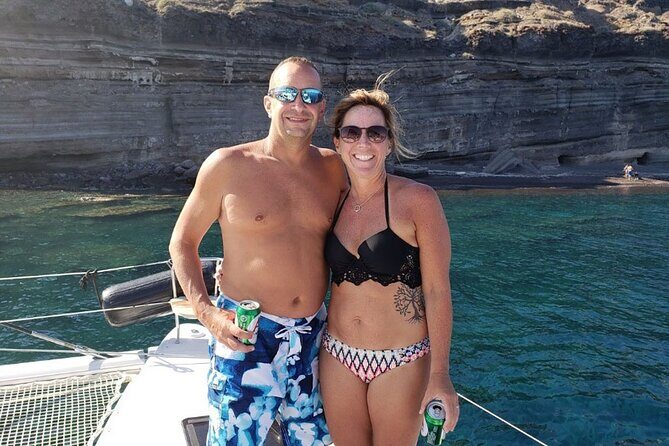 Santorini Cruise Port: 4-Hour Private Luxury Caramaran Cruise - Frequently Asked Questions