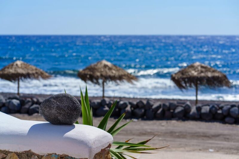Santorini: Customized Private Guided Tour in a Mercedes EQB - The Sum Up