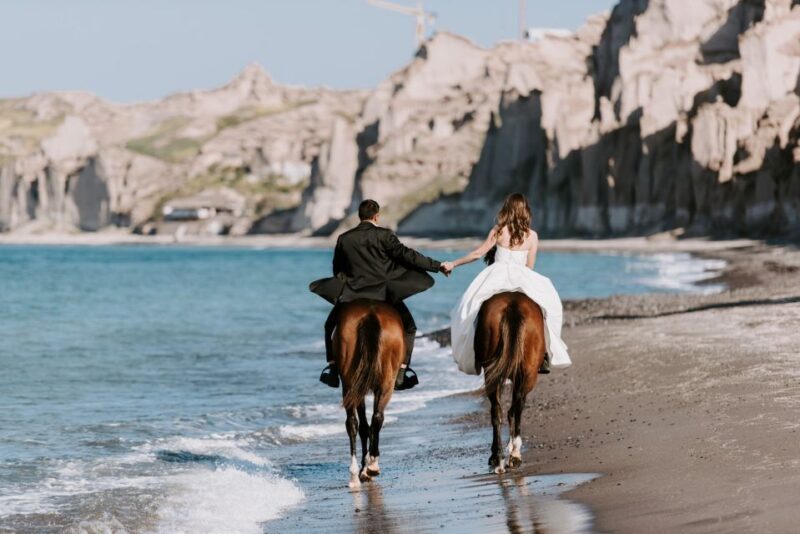 Santorini: Exclusive Private Horse Riding with picnic - The Sum Up