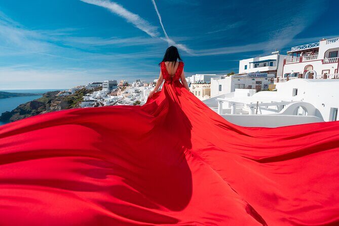 Santorini flying dress photo - Common Questions Answered