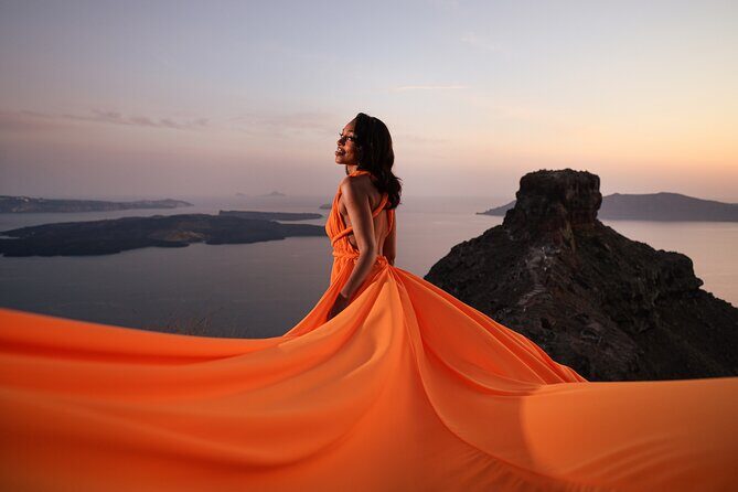 Santorini Flying Dress Photo Session Experience - The Value of This Experience
