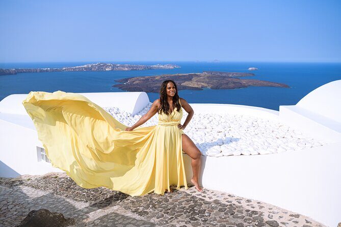 Santorini Flying Dress Photo Session Experience - Frequently Asked Questions