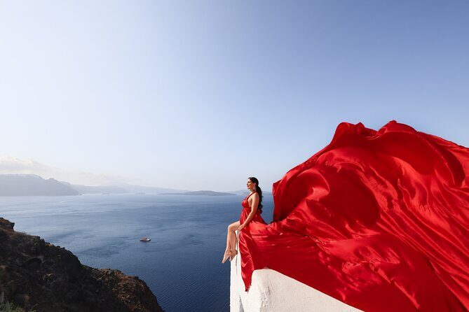 Santorini Flying Dress Photography - Why This Tour Is Worth Considering