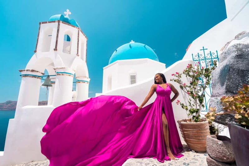 Santorini Flying Dress Photoshoot - An In-Depth Look at the Santorini Flying Dress Photoshoot