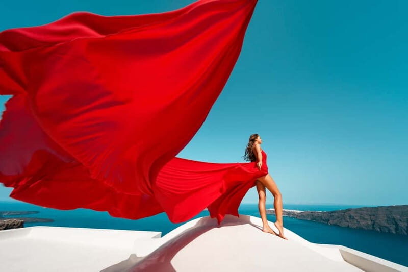 Santorini: Flying Dress Photoshoot - FAQ