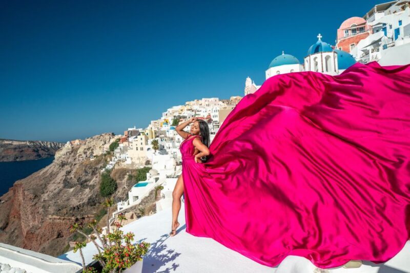 Santorini flying dress - The Sum Up