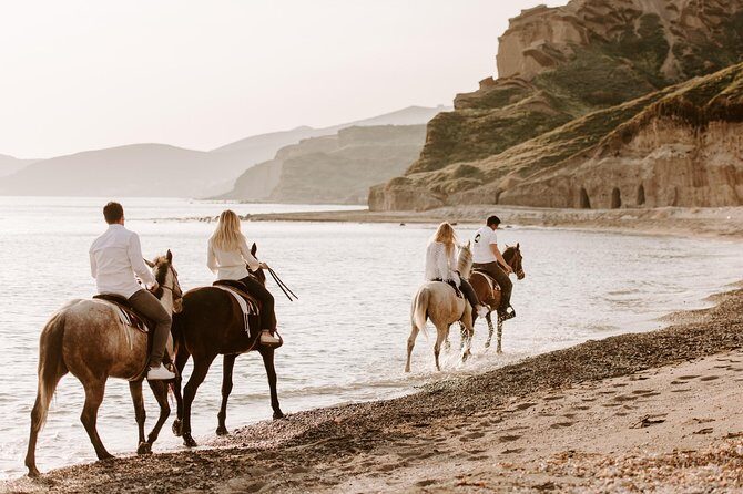 Santorini: Horse riding to the Black Sandy Beach (Eros beach) - Who Will Enjoy This Tour?