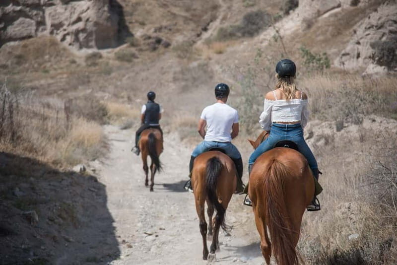 Santorini: Horse Riding Trip to Black Sandy Beach - Practical Aspects: Pricing, Duration, and Group Size
