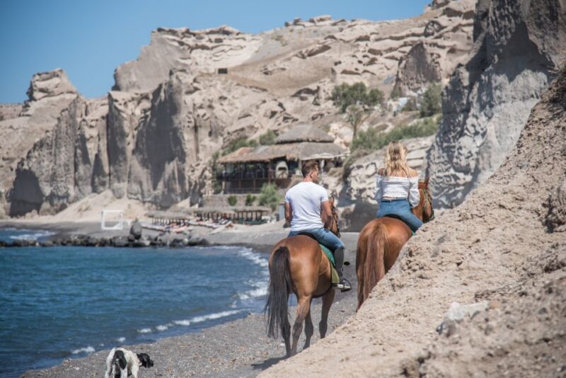 Santorini: Horse Riding Trip to Black Sandy Beach - Who Should Book This?