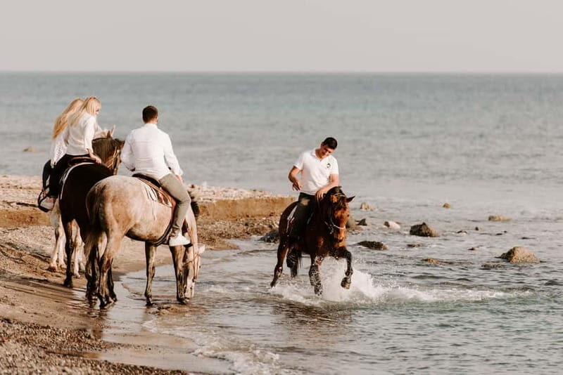 Santorini: Horseback Riding on the Black Sandy Eros Beach - Frequently Asked Questions