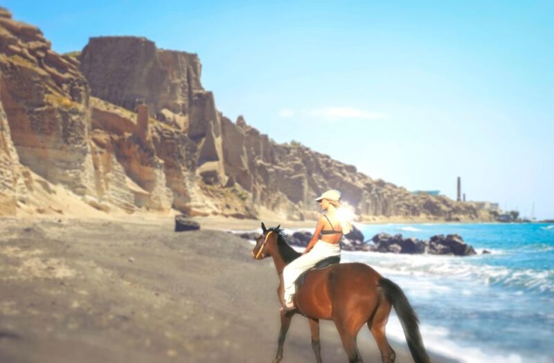 Santorini: Horseback Riding Tour on the Beach - Santorini: Horseback Riding Tour on the Beach