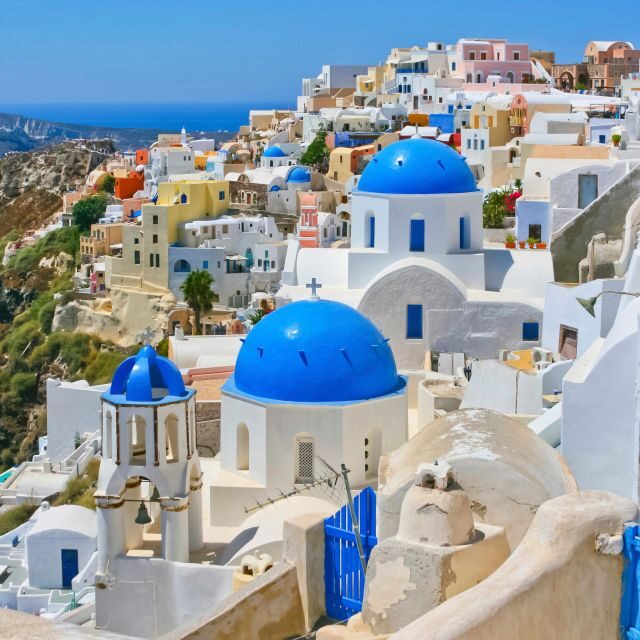 Santorini Island: Guided Tour from the port Rethymno Crete - FAQ