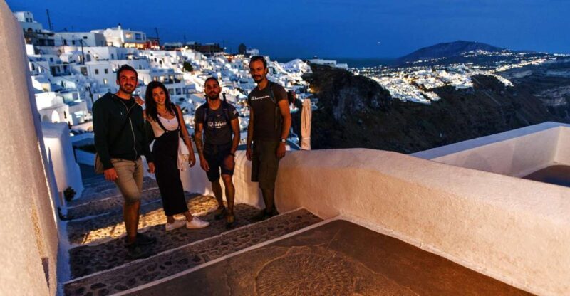 Santorini: Night Hike, Wine Tasting, and Greek Dinner - The Experience and Location