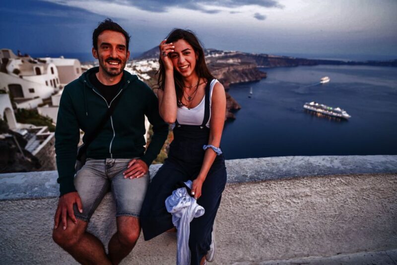 Santorini: Night Hike, Wine Tasting, and Greek Dinner - The Dinner and Wine Tasting