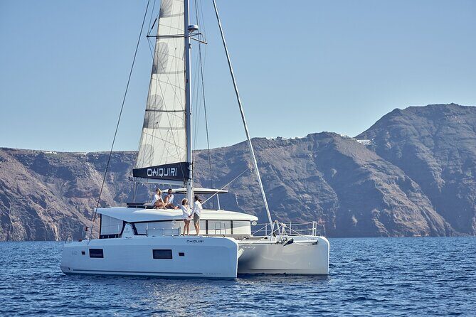 Santorini Oia: Caldera Private Day Cruise with BBQ & Drinks - Exploring the Santorini Caldera by Catamaran