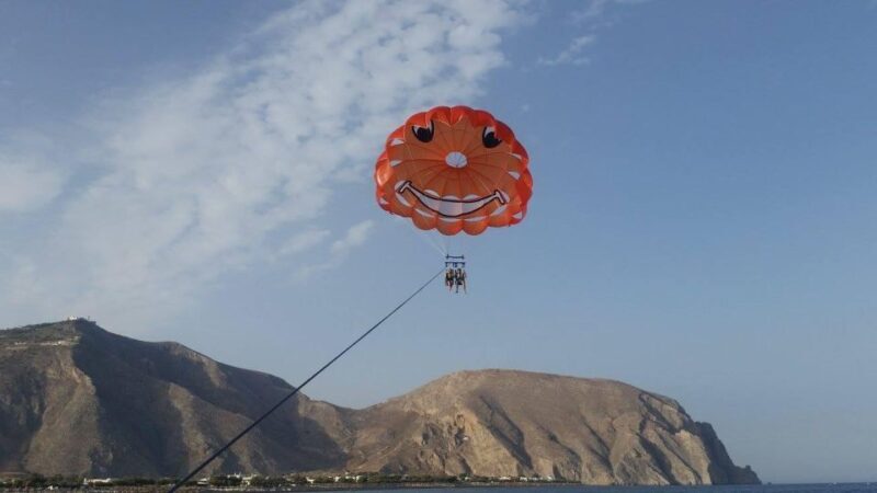 Santorini: Parasailing Flight Experience at Black Beach - A Detailed Look at the Santorini Parasailing Adventure