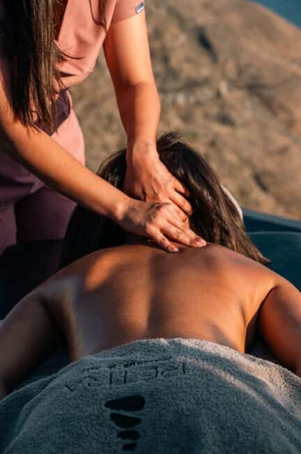 Santorini : Petra Spa Therapy at Kamari's Black Beach - A Closer Look at the Petra Spa Therapy Experience in Santorini