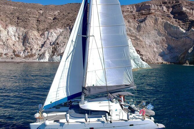 Santorini: Premium Small-Group Catamaran Cruise with Food/Drinks - Santorini: Premium Small-Group Catamaran Cruise with Food and Drinks — A Detailed Review