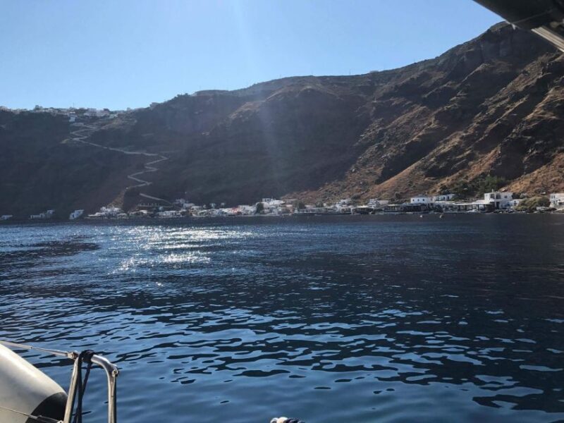 Santorini: Private 5-Hour Sunset Sailing Tour with Dinner - The Sum Up