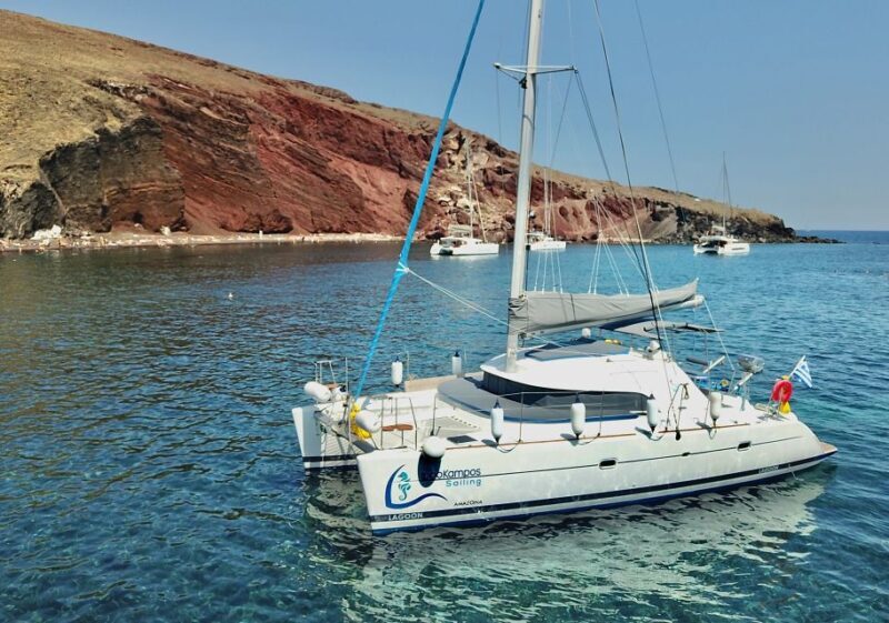 Santorini: Private All-In Catamaran Cruise, with Food|Drinks - FAQ