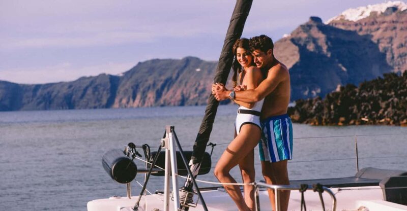 Santorini: Private Catamaran Tour with BBQ Meal and Drinks - A Deep Dive into the Santorini Catamaran Experience