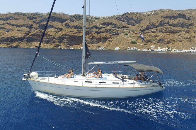 Santorini Private Daytime Sailing Tour with Meal, Drinks &Transfer included - The Sum Up