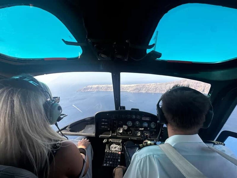 Santorini: Private Helicopter Flight with Sunset Option - Setting the scene: what to expect from your flight