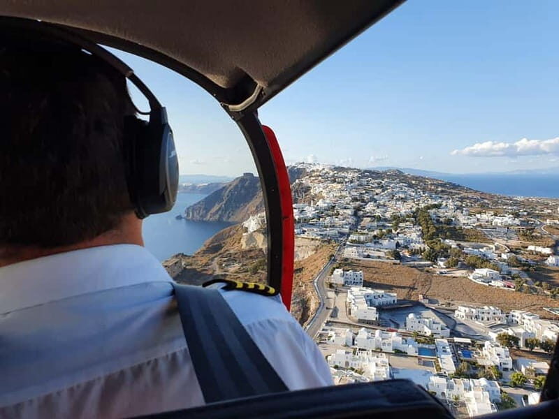 Santorini: Private Helicopter Flight with Sunset Option - Authentic insight from travelers