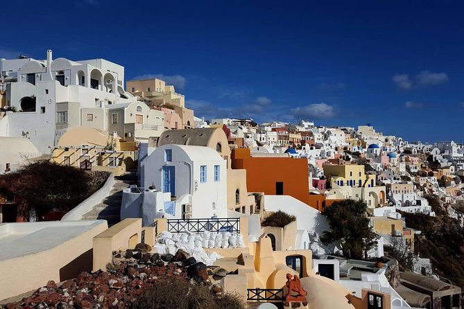 Santorini Private Romantic Tour with Dinner & Wine Tasting - Firostefani & Blue Dome Church – The Classic Snapshot