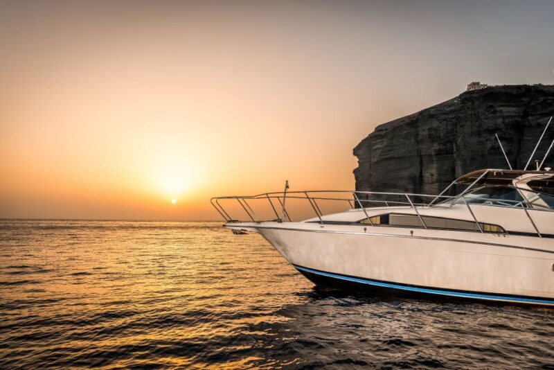 Santorini: Private Sunset Cruise with Barbecue and Drinks - The Sum Up