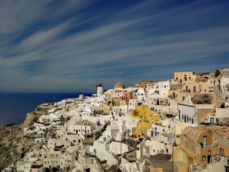Santorini: Private Sunset Tour with Wine Tasting and Dinner - Exploring Santorini’s Highlights