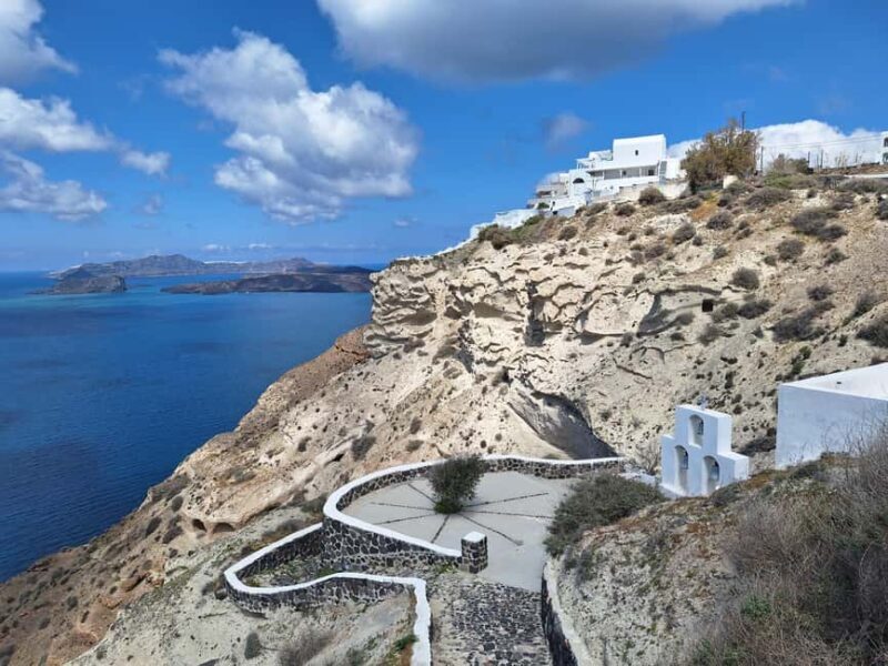 Santorini Private Tour: Hidden Gems & Wine Experience - The Highest Point: Profitis Ilias