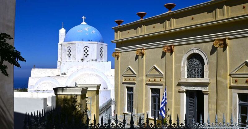 Santorini: Pyrgos and Megalochori Villages with Wine Tasting - Key Points