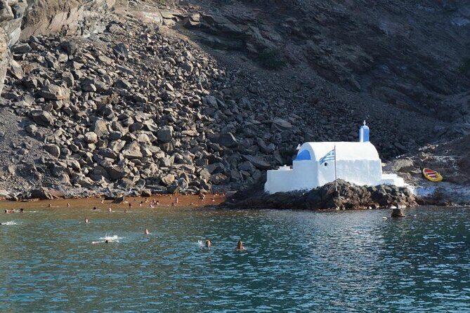 Santorini Sailing Catamaran Daily Cruises w/ Greek BBQ @Thirasia - FAQ