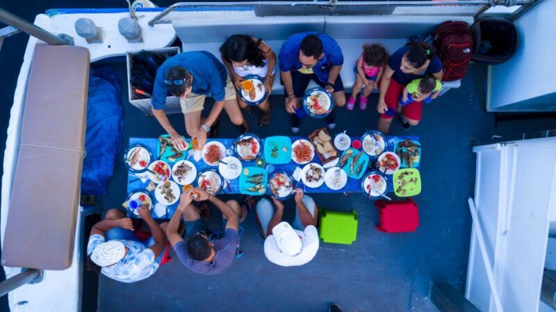 Santorini Sunset Fishing Trip with Dinner and Drinks - Authentic Experiences That Shine