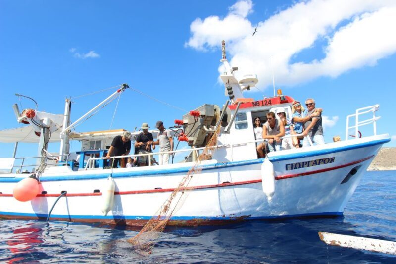 Santorini Sunset Fishing Trip with Dinner and Drinks - FAQ
