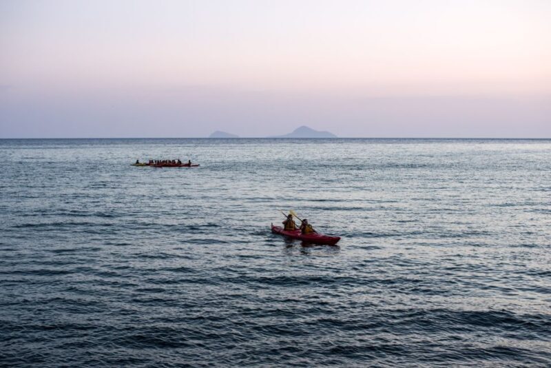Santorini: Sunset Sea Kayak with Light Dinner - Frequently Asked Questions