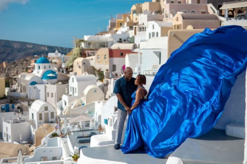 Santorini: Unique Flying Dress Photoshoot Experience - Cost and Value Analysis