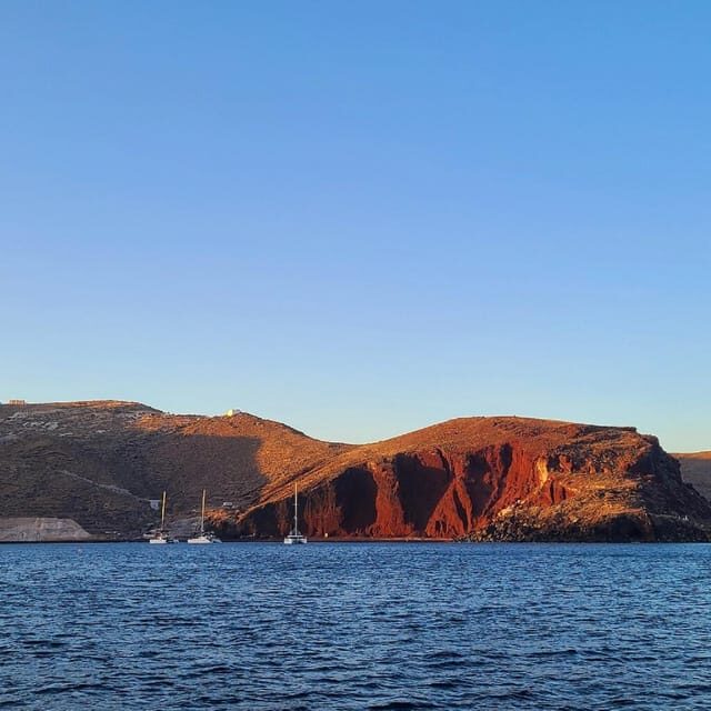 Santorini:Cruises with Catamaran around the Volcanic Island. - What Makes This Cruise Stand Out