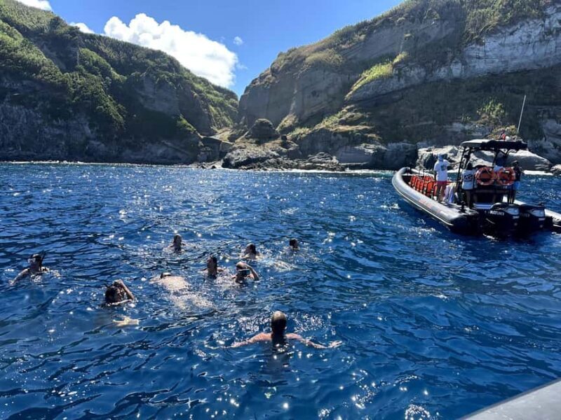 São Miguel: Santa Iria Bay Snorkeling Tour with Music - Key Points