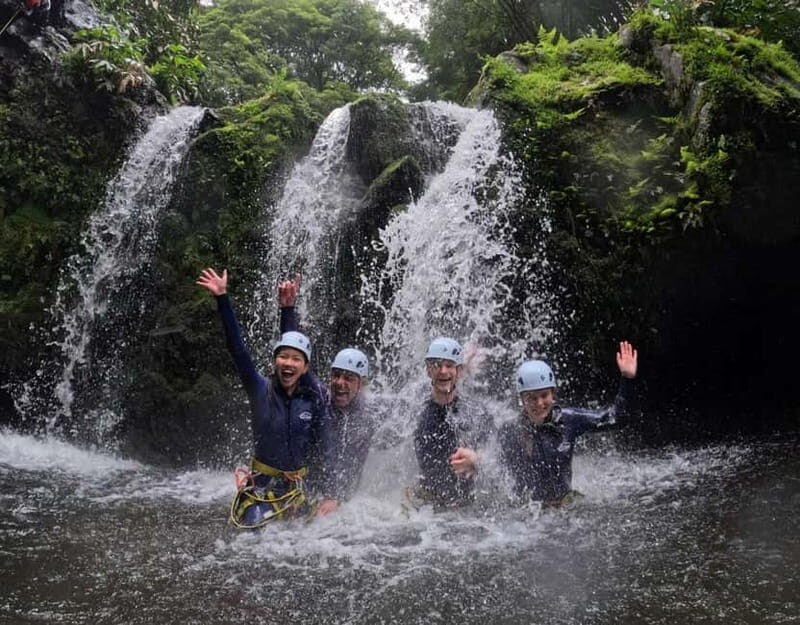 São Miguel: WaterPark Canyoning Ribeira dos Caldeirões - The Details of the Canyoning Adventure in Ribeira dos Caldeirões