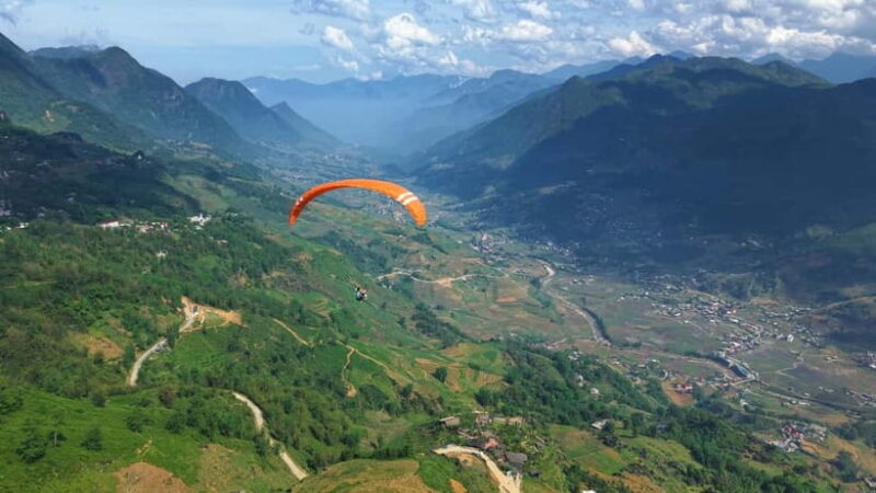 Sapa: Tandem Paragliding Adventure with Pickup & Drop-off - Key Points