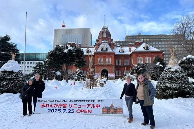 Sapporo Full Day Cultural Tour with National Licensed Guide - Key Points