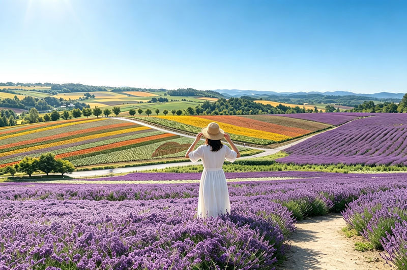Sapporo Full-Day Shikisai No Oka & Ningle Terrace Experience with Flower Fields - A full day from Sapporo to Kamifurano