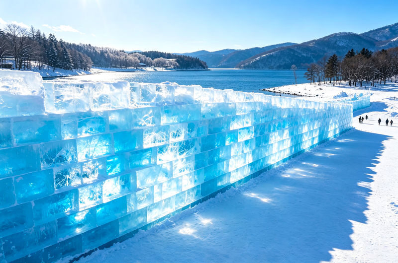Sapporo Noboribetsu Hell Valley and Lake Shikotsu Ice Falls Festival Tour - At a glance