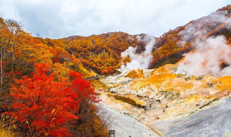 Sapporo Noboribetsu Jigokudani & Lake Toya Full-Day Tour with Iconic Photo Stops - A long loop from Sapporo, with varied scenery