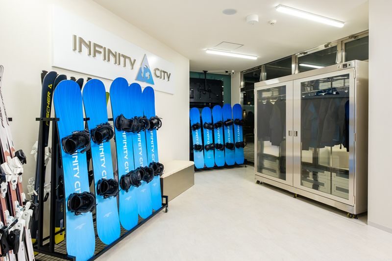 Sapporo Ski & Snowboard Rental | Snowboard, Ski, Arcteryx Ski Wear | Susukino INFINITY CITY - Board swaps, waxing, and add-on services