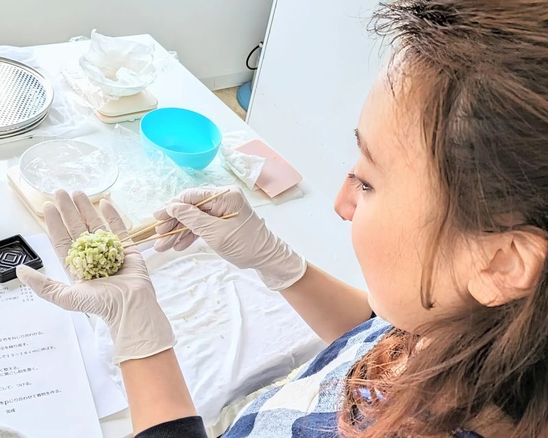 Sapporo Wagashi Sweets Making - A two-hour lesson, from introduction to tea