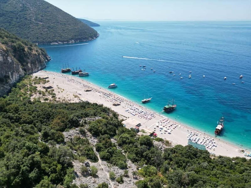 Saranda: Boat Trip to 6 Spots + Free Drink & Free Umbrellas - FAQ